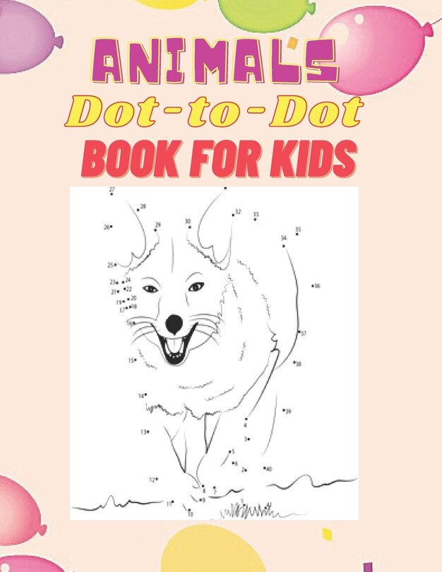 Couverture_Animals Dot-to-Dot Book for Kids