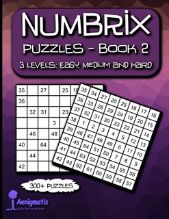 Front cover_Numbrix puzzles - Book 2