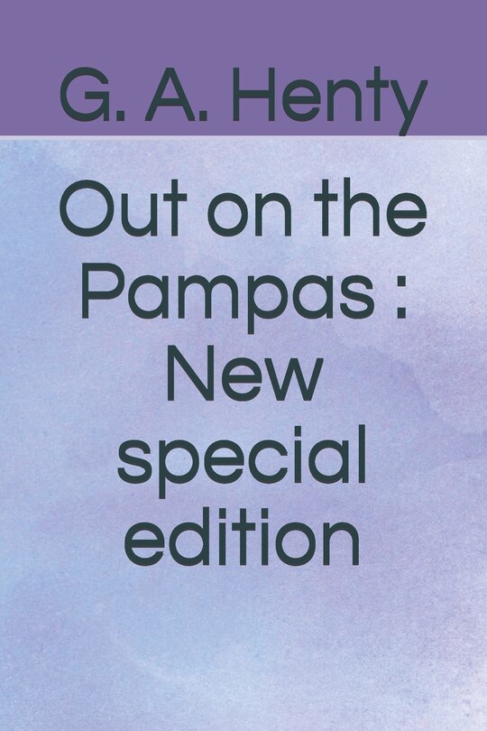 Front cover_Out on the Pampas