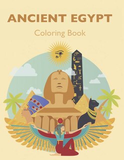 Front cover_Ancient Egypt Coloring Book
