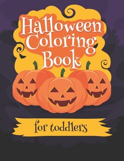 Couverture_Halloween Coloring book for Toddlers