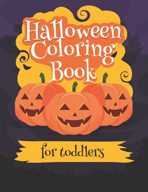 Couverture_Halloween Coloring book for Toddlers