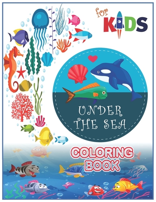 Couverture_Under The Sea Coloring Book For Kids