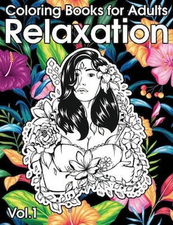 Front cover_Relaxation Coloring Books for Adults