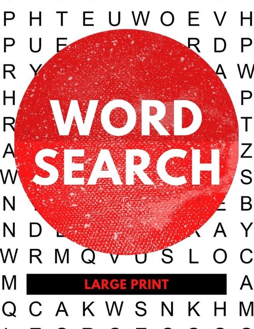 Couverture_Large Print Word Search