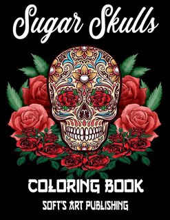 Front cover_Sugar Skulls Coloring Book