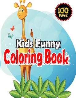 Front cover_Kids Funny Coloring Book
