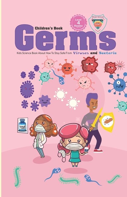 Front cover_Germs Children's Book