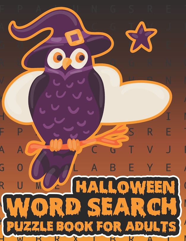 Couverture_Halloween Word Search Puzzle Book For Adults