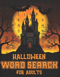 Front cover_Halloween Word Search For Adults