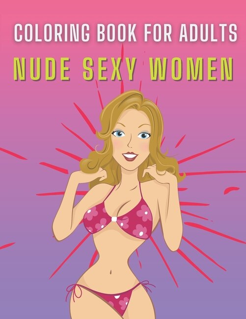 Front cover_Nude Sexy Women Coloring Book For Adults