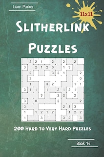 Couverture_Slitherlink Puzzles - 200 Hard to Very Hard Puzzles 11x11 Book 14
