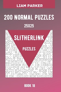 Front cover_Slitherlink Puzzles - 200 Normal Puzzles 25x25 Book 18