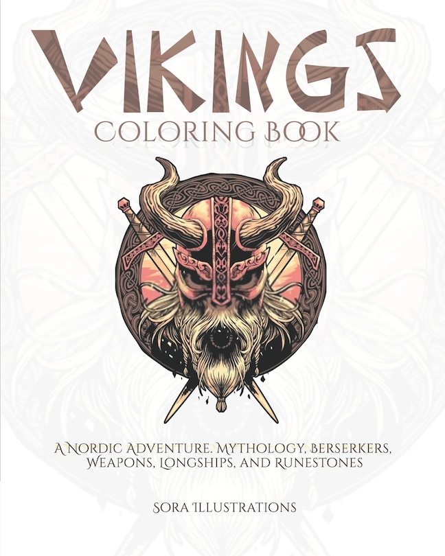 Front cover_Vikings Coloring Book
