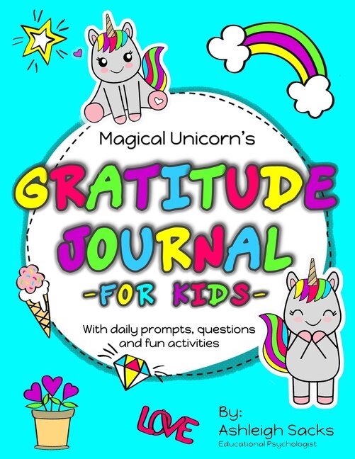 Couverture_Magical Unicorn Gratitude Journal For Kids