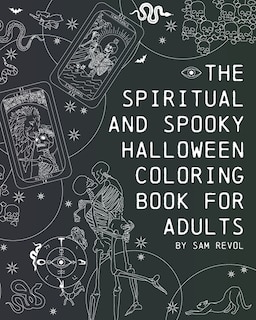 Front cover_The Spiritual and Spooky Halloween Coloring Book for Adults