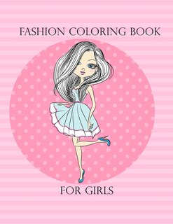 Couverture_Fashion Coloring Book for Girls