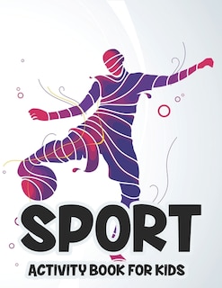 Front cover_Sport Activity Book For Kids