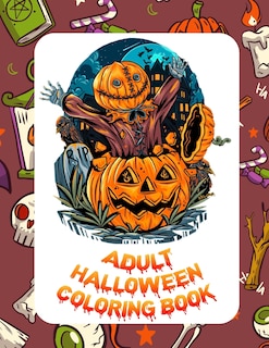 Couverture_Adult Halloween Coloring Book