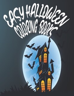 Front cover_Easy Halloween Coloring Books