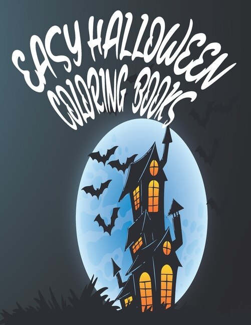 Front cover_Easy Halloween Coloring Books
