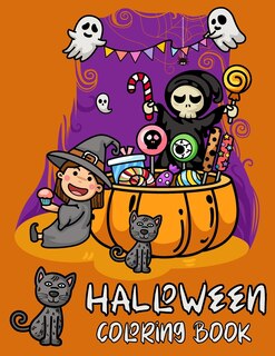 Halloween coloring book: For Toddlers