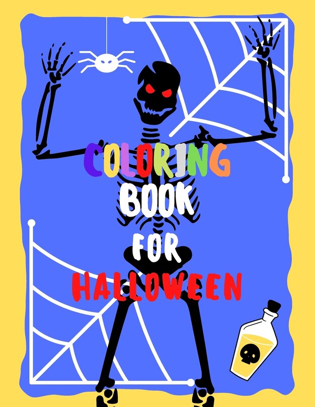Couverture_Coloring Book For Halloween
