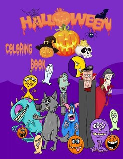 Front cover_Halloween Coloring Book