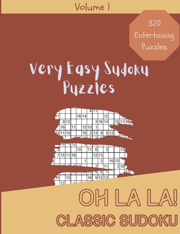 Front cover_Very Easy Sudoku Puzzles