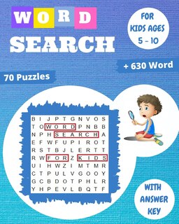 Couverture_word search for kids ages 5-10