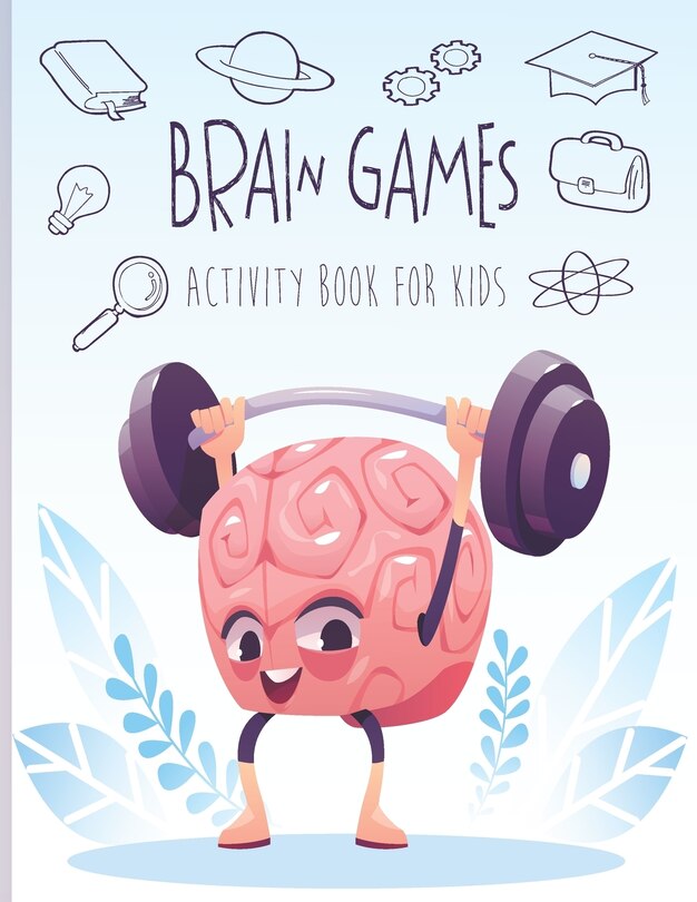 Brain Games Activity Book For Kids Includes Relaxing Memory Activities