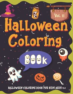 Couverture_Halloween Coloring BOOk For Kids Ages 4-8