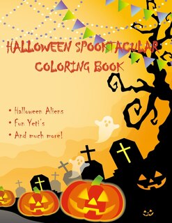 Couverture_Halloween Spooktacular Coloring Book