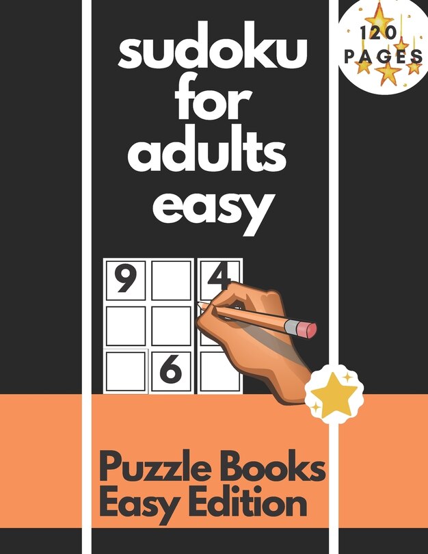 Front cover_sudoku for adults easy
