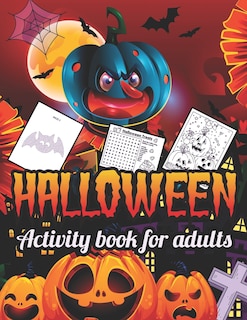 Couverture_Halloween activity books for Adults