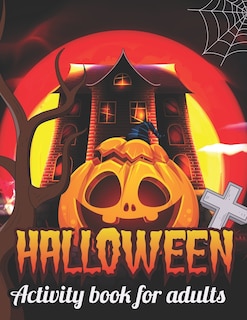 Couverture_Halloween activity books for Adults