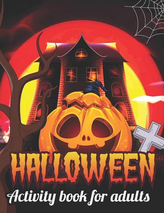 Couverture_Halloween activity books for Adults