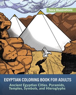 Front cover_Egyptian Coloring Book for Adults