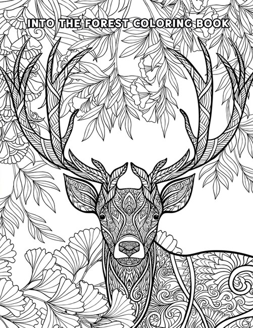 Couverture_Into The Forest Coloring Book