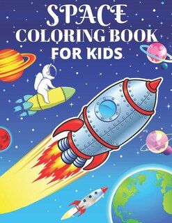 Couverture_Space Coloring Book For Kids
