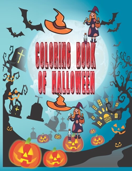 Front cover_Coloring Book of Halloween