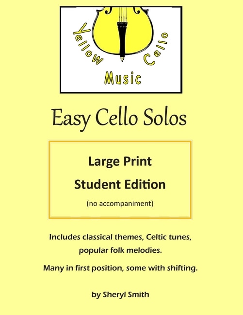 Front cover_Easy Cello Solos - Large Print Edition