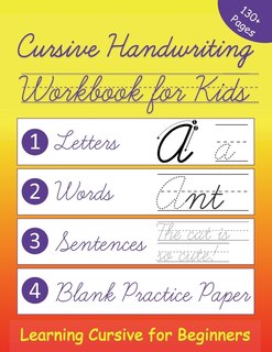 Couverture_Cursive Handwriting Workbook for Kids