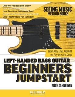 Front cover_Left-Handed Bass Guitar Beginners Jumpstart