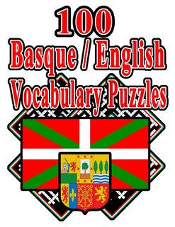 Front cover_100 Basque/english Vocabulary Puzzles
