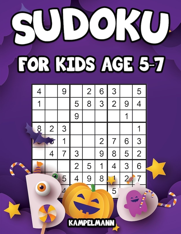 Front cover_Sudoku for Kids Age 5-7