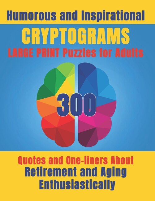 Couverture_Humorous and Inspirational Cryptograms for Adults