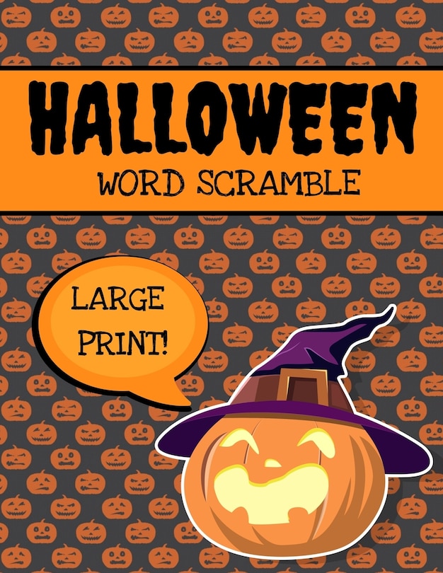 Front cover_Halloween Word Scramble