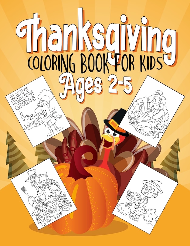Couverture_Thanksgiving Coloring Book for Kids Ages 2-5