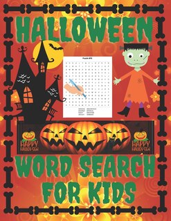 Front cover_Halloween Word Search For Kids